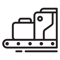 Luggage drop-off allowed
